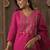 Women Ethnic Motifs Embroidered Regular Thread Work Pure Cotton Kurta with Trousers & With Dupatta