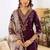 Women Ethnic Motifs Embroidered Regular Thread Work Kurta with Palazzos & With Dupatta