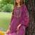 Women Floral Embroidered Regular Thread Work Kurta with Trousers & With Dupatta
