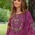 Women Floral Embroidered Regular Thread Work Kurta with Trousers & With Dupatta