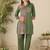 Women Printed Regular Pure Cotton Kurta with Trousers