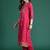 Women Ethnic Motifs Embroidered Regular Thread Work Pure Cotton Kurta with Trousers