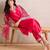 Women Ethnic Motifs Regular Thread Work Kurta with Trousers & With Dupatta