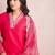 Women Ethnic Motifs Regular Thread Work Kurta with Trousers & With Dupatta