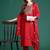 Women Ethnic Motifs Embroidered Regular Liva Kurta with Trousers & With Dupatta