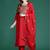 Women Ethnic Motifs Embroidered Regular Liva Kurta with Trousers & With Dupatta