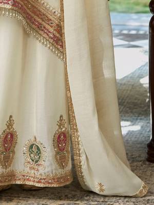 Women Ethnic Motifs Embroidered Regular Mirror Work Kurta with Palazzos & With Dupatta 7
