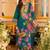 Women Floral Embroidered Regular Mirror Work Kurta with Trousers & With Dupatta