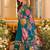 Women Floral Embroidered Regular Mirror Work Kurta with Trousers & With Dupatta