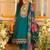 Women Floral Embroidered Regular Mirror Work Kurta with Trousers & With Dupatta