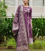 Women Ethnic Motifs Regular Kurta with Pyjamas & With Dupatta