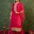 Women Ethnic Motifs Embroidered Regular Kurta with Trousers & With Dupatta