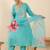 Women Floral Embroidered Regular Thread Work Kurta with Trousers & With Dupatta