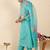 Women Floral Embroidered Regular Thread Work Kurta with Trousers & With Dupatta
