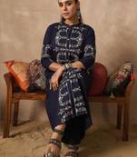 Women Ethnic Motifs Printed Regular Pure Cotton Kurta with Trousers