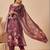 Women Floral Printed Regular Thread Work Linen Kurta with Trousers & With Dupatta