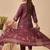 Women Floral Printed Regular Thread Work Linen Kurta with Trousers & With Dupatta