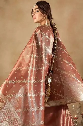 Women Ethnic Motifs Regular Kurta with Trousers & With Dupatta