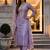 Women Ethnic Motifs Embroidered Regular Sequinned Kurta with Trousers & With Dupatta
