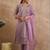 Women Paisley Embroidered Regular Liva Kurta with Trousers & With Dupatta