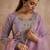 Women Paisley Embroidered Regular Liva Kurta with Trousers & With Dupatta
