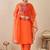 Women Ethnic Motifs Embroidered Regular Mirror Work Liva Kurta with Trousers & With Dupatta