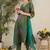 Women Floral Printed Regular Beads and Stones Pure Cotton Kurta with Trousers & With Dupatta