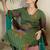 Women Floral Printed Regular Beads and Stones Pure Cotton Kurta with Trousers & With Dupatta