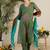 Women Floral Printed Regular Beads and Stones Pure Cotton Kurta with Trousers & With Dupatta