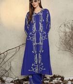 Women Printed Regular Beads and Stones Kurta with Palazzos