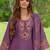 Women Floral Embroidered Regular Thread Work Liva Kurta with Trousers & With Dupatta