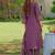 Women Floral Embroidered Regular Thread Work Liva Kurta with Trousers & With Dupatta