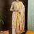 Women Floral Printed Pleated Pure Cotton Kurta with Palazzos & With Dupatta
