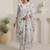Women Floral Embroidered Regular Thread Work Kurta with Trousers & With Dupatta