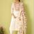 Women Floral Embroidered Regular Thread Work Kurta with Trousers & With Dupatta