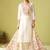 Women Floral Embroidered Regular Thread Work Kurta with Trousers & With Dupatta