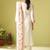 Women Floral Embroidered Regular Thread Work Kurta with Trousers & With Dupatta