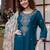 Women Ethnic Motifs Embroidered Regular Kurta with Salwar & With Dupatta
