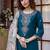 Women Ethnic Motifs Embroidered Regular Kurta with Salwar & With Dupatta