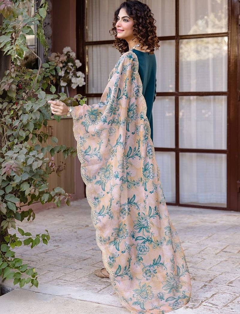 Women Ethnic Motifs Embroidered Regular Kurta with Salwar & With Dupatta