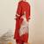 Women Printed Regular Thread Work Kurta with Palazzos