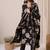 Women Floral Printed Regular Chanderi Silk Kurta with Trousers & With Dupatta