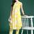 Women Ethnic Motifs Printed Pleated Pure Cotton Kurta with Trousers