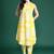 Women Ethnic Motifs Printed Pleated Pure Cotton Kurta with Trousers