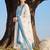 Women Floral Embroidered Regular Thread Work Kurta with Palazzos & With Dupatta