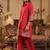 Women Ethnic Motifs Embroidered Regular Thread Work Pure Cotton Kurta with Palazzos
