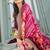Women Floral Embroidered Regular Thread Work Kurta with Trousers & With Dupatta