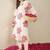 Women Floral Printed Regular Pure Cotton Kurta with Trousers