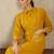 Women Ethnic Motifs Embroidered Regular Thread Work Pure Cotton Kurta with Trousers