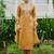 Women Ethnic Motifs Embroidered Regular Thread Work Liva Kurta with Trousers & With Dupatta